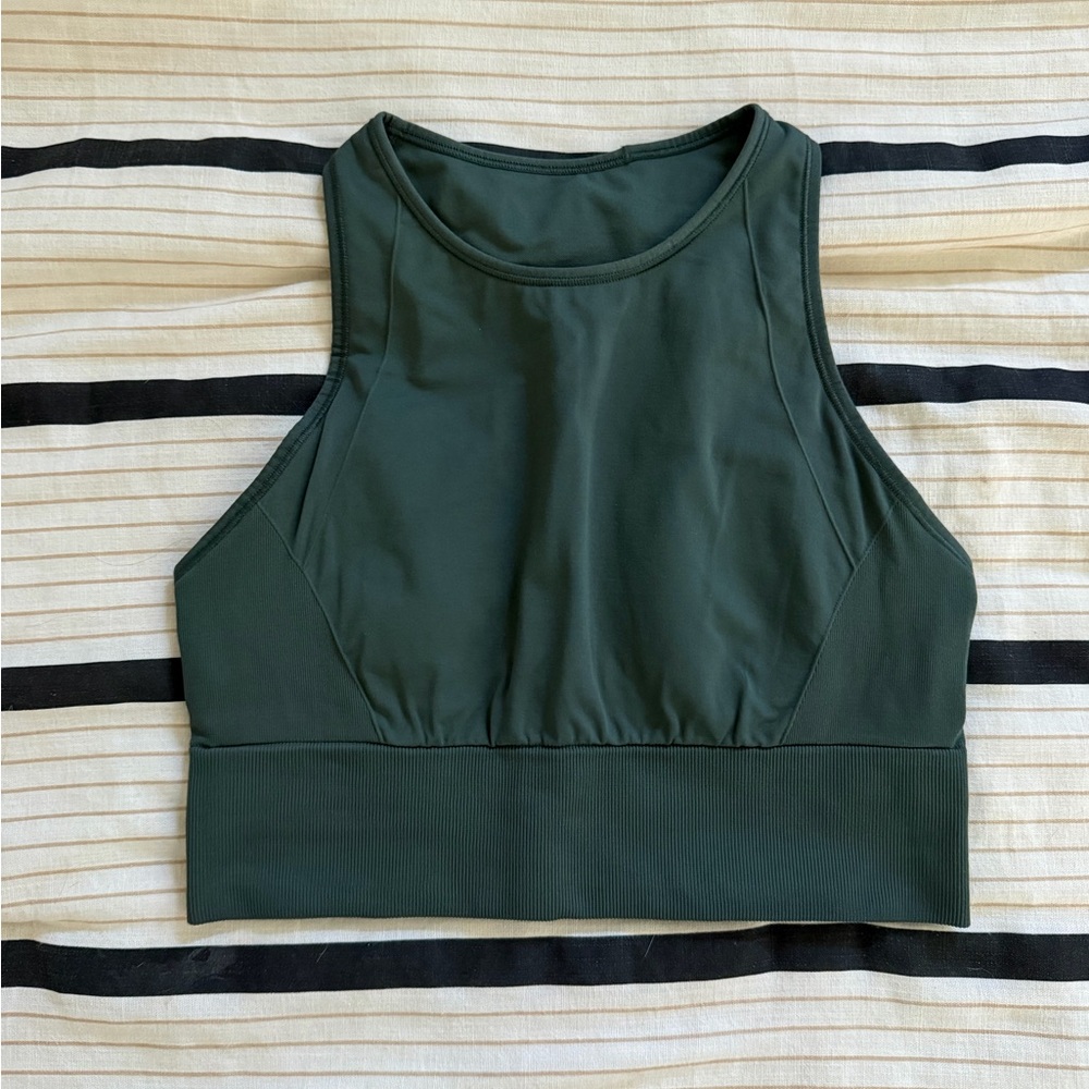 lululemon Ebb to Train Bra in Spruce Green *BUNDLE AND SAVE IN DESCRIPTION*